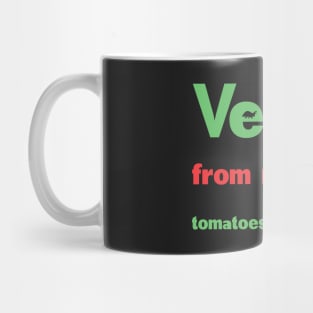 Vegan from my head to my toes Mug